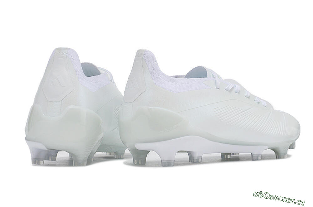 Men's Adidas Predator Accuracy.1 FG Firm Ground Low-Tops Football Boots - White/Beige 6