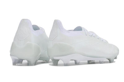 Men's Adidas Predator Accuracy.1 FG Firm Ground Low-Tops Football Boots - White/Beige