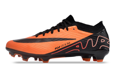 Unisex Nike Air Zoom Mercurial Vapor 15 Elite FG Firm Ground Low-Tops Football Boots - Orange/Black