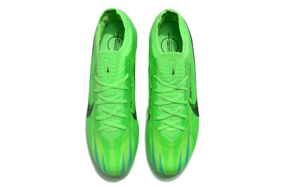 Men's Nike Air Zoom Mercurial Vapor 15 Elite FG Firm Ground Low-Tops Football Boots - Green/Black