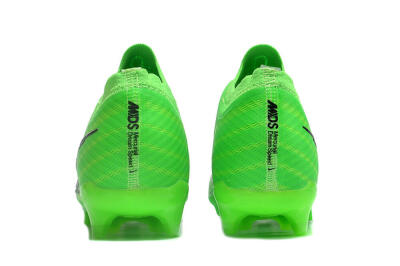 Men's Nike Air Zoom Mercurial Vapor 15 Elite FG Firm Ground Low-Tops Football Boots - Green/Black