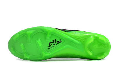 Men's Nike Air Zoom Mercurial Vapor 15 Elite FG Firm Ground Low-Tops Football Boots - Green/Black
