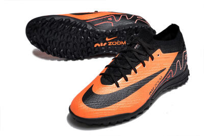 Unisex Nike Air Zoom Mercurial Vapor 15 Elite TF Artificial Turf Low-Tops Football Shoes - Orange/Black