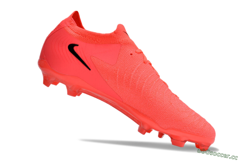 Unisex Nike Phantom Luna Elite FG Firm Ground Low-Tops Football Boots - Orange/Black 4
