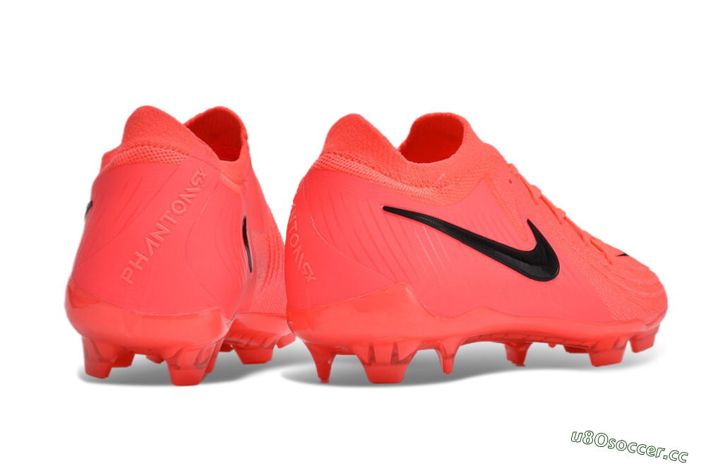 Unisex Nike Phantom Luna Elite FG Firm Ground Low-Tops Football Boots - Orange/Black 6