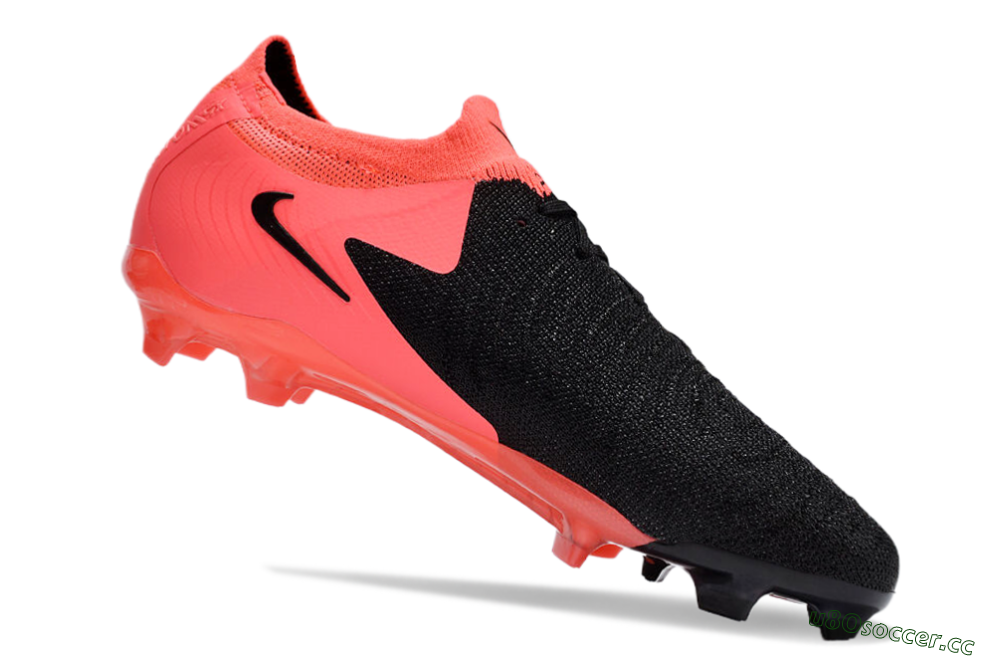 Unisex Nike Phantom Luna Elite FG Firm Ground Low-Tops Football Boots - Orange/Black 4