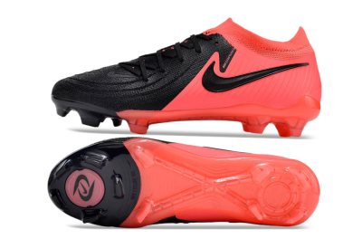 Unisex Nike Phantom Luna Elite FG Firm Ground Low-Tops Football Boots - Orange/Black