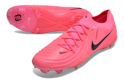 Men's Nike Phantom Luna Elite NU FG Firm Ground Low-Tops Football Boots - Pink/Black