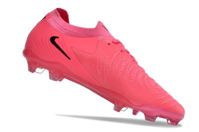 Men's Nike Phantom Luna Elite NU FG Firm Ground Low-Tops Football Boots - Pink/Black
