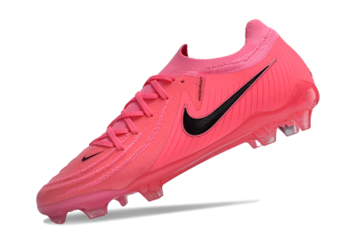 Men's Nike Phantom Luna Elite NU FG Firm Ground Low-Tops Football Boots - Pink/Black