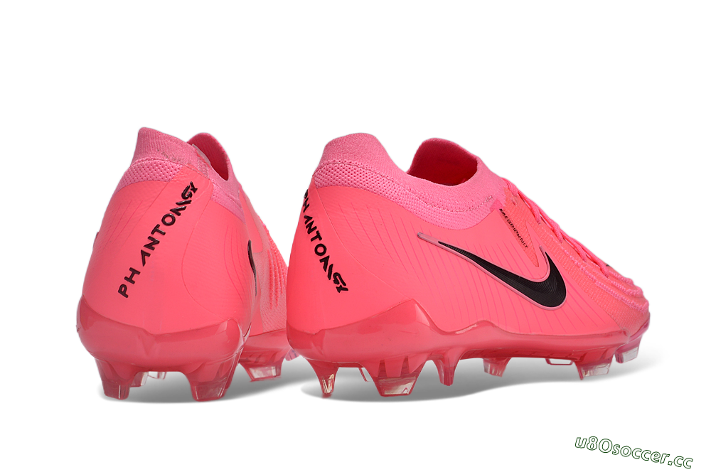 Men's Nike Phantom Luna Elite NU FG Firm Ground Low-Tops Football Boots - Pink/Black 6