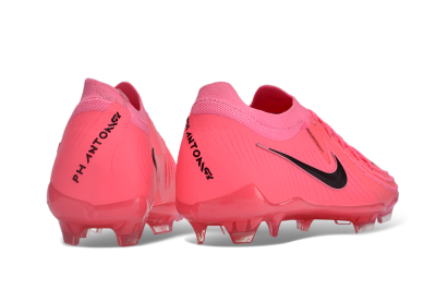 Men's Nike Phantom Luna Elite NU FG Firm Ground Low-Tops Football Boots - Pink/Black