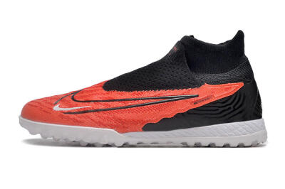 Unisex Nike Phantom GX DF Elite TF Artificial Turf High-Tops Football Shoes - Red/Black/White