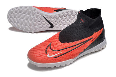 Unisex Nike Phantom GX DF Elite TF Artificial Turf High-Tops Football Shoes - Red/Black/White