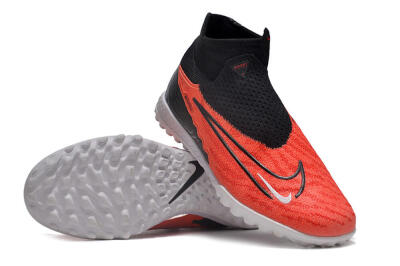 Unisex Nike Phantom GX DF Elite TF Artificial Turf High-Tops Football Shoes - Red/Black/White