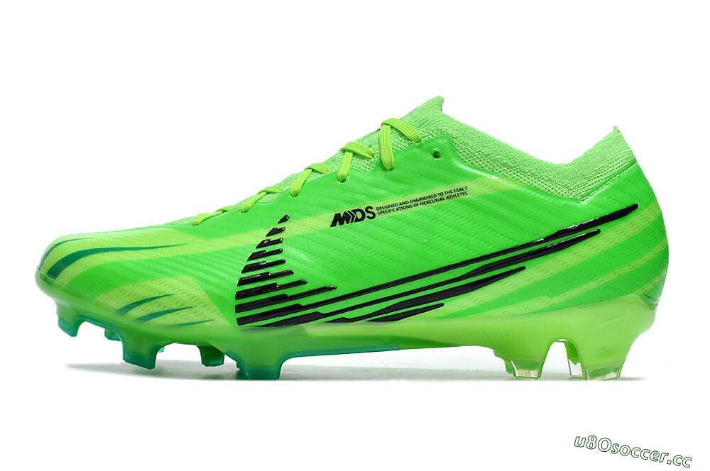 Unisex Nike Air Zoom Mercurial Vapor 15 Elite FG Firm Ground Low-Tops Football Boots - Green/Yellow/Black 0