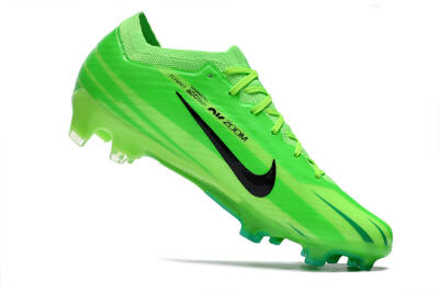 Unisex Nike Air Zoom Mercurial Vapor 15 Elite FG Firm Ground Low-Tops Football Boots - Green/Yellow/Black