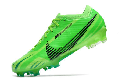 Unisex Nike Air Zoom Mercurial Vapor 15 Elite FG Firm Ground Low-Tops Football Boots - Green/Yellow/Black
