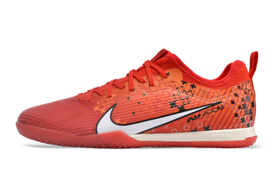 Men's Nike Air Zoom Mercurial Vapor 15 Pro IC Indoor & Futsal Low-Tops Football Shoes - Red/White/Black