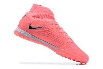 Men's Nike Phantom Luna Elite TF Artificial Turf High-Tops Football Shoes - Pink/Black/White