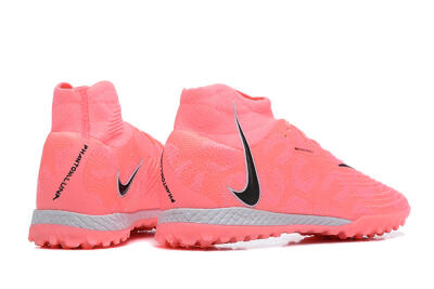 Men's Nike Phantom Luna Elite TF Artificial Turf High-Tops Football Shoes - Pink/Black/White
