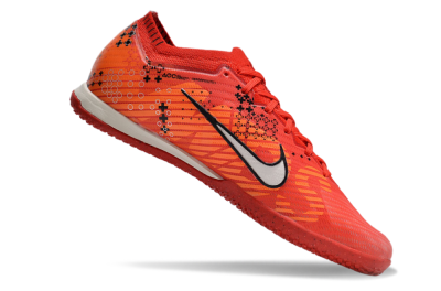 Men's Nike Air Zoom Mercurial Vapor 15 Elite IC Indoor & Futsal Low-Tops Football Shoes - Red/White/Black