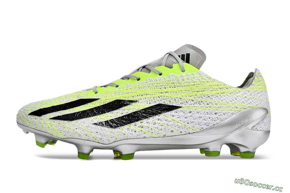 Men's Adidas X Crazyfast+ Strung FG Firm Ground Low-Tops Football Boots - Yellow/White/Black 0