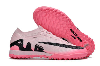Unisex Nike Air Zoom Mercurial Vapor 15 Elite TF Artificial Turf Low-Tops Football Shoes - Pink/Pink/Black