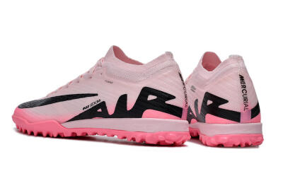 Unisex Nike Air Zoom Mercurial Vapor 15 Elite TF Artificial Turf Low-Tops Football Shoes - Pink/Pink/Black
