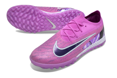 Men's Nike Phantom GX Elite TF Artificial Turf Low-Tops Football Shoes - Purple/Black/White