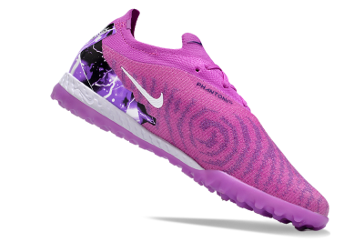 Men's Nike Phantom GX Elite TF Artificial Turf Low-Tops Football Shoes - Purple/Black/White