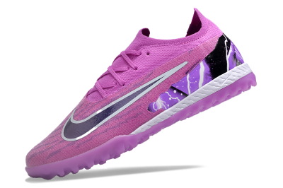 Men's Nike Phantom GX Elite TF Artificial Turf Low-Tops Football Shoes - Purple/Black/White
