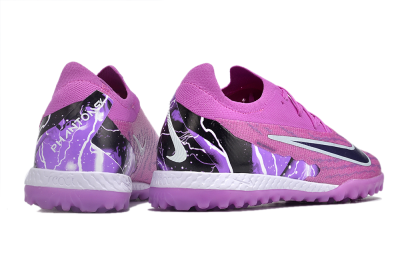 Men's Nike Phantom GX Elite TF Artificial Turf Low-Tops Football Shoes - Purple/Black/White