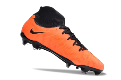 Men's Nike Phantom Luna Elite FG Firm Ground High-Tops Football Boots - Orange/Black