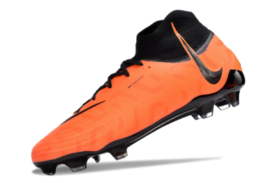 Men's Nike Phantom Luna Elite FG Firm Ground High-Tops Football Boots - Orange/Black
