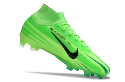 Men's Nike Air Zoom Mercurial Superfly 9 Elite FG Firm Ground High-Tops Football Boots - Green/Black