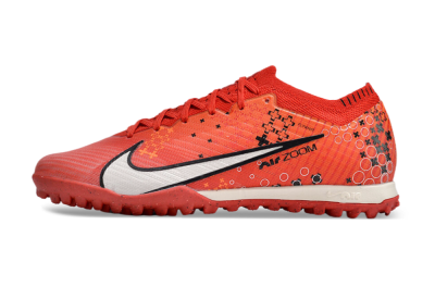 Unisex Nike Air Zoom Mercurial Vapor 15 Elite TF Artificial Turf Low-Tops Football Shoes - Red/White/Black