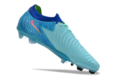 Men's Nike Phantom Luna Elite FG Firm Ground Low-Tops Football Boots - Green/Pink/Orange