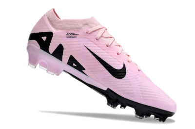 Men's Nike Air Zoom Mercurial Vapor 15 Elite FG Firm Ground Low-Tops Football Boots - Pink/Black