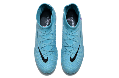 Unisex Nike Phantom Luna 2 Elite TF Artificial Turf High-Tops Football Shoes - Jade/Purple/Black/White