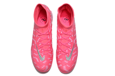 Unisex Nike Phantom Luna 2 Elite TF Artificial Turf High-Tops Football Shoes - Pink/Silver/White