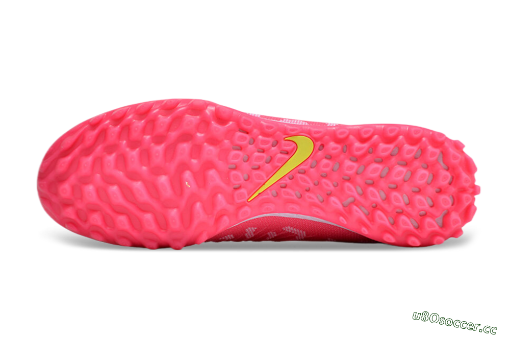 Unisex Nike Phantom Luna 2 Elite TF Artificial Turf High-Tops Football Shoes - Pink/Silver/White 7