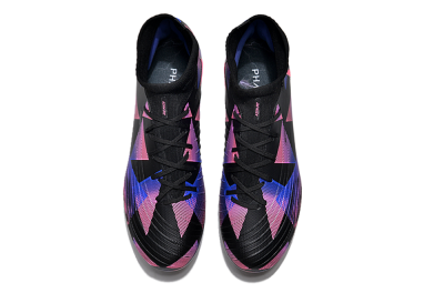 Men's Nike Phantom Luna Elite FG Firm Ground High-Tops Football Boots - Black/Pink/Blue/Orange
