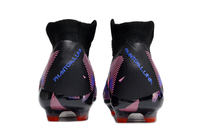 Men's Nike Phantom Luna Elite FG Firm Ground High-Tops Football Boots - Black/Pink/Blue/Orange