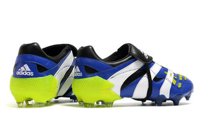 Men's Adidas Predator Accelerator Electricity FG Firm Ground Low-Tops Football Boots - Blue/White/Yellow