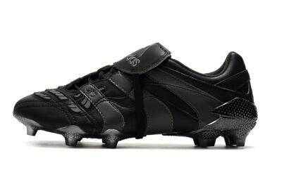 Men's Adidas Predator Accelerator Electricity FG Firm Ground Low-Tops Football Boots - Black/Grey/Gold