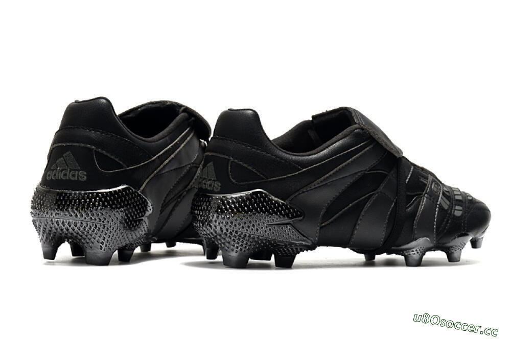Men's Adidas Predator Accelerator Electricity FG Firm Ground Low-Tops Football Boots - Black/Grey/Gold 6