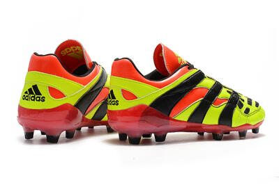 Men's Adidas Predator Accelerator Electricity FG Firm Ground Low-Tops Football Boots - Yellow/Red/Black