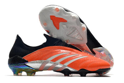 Men's Adidas Predator Archive Limited Edition FG Firm Ground Low-Tops Football Boots - Black/White/Red