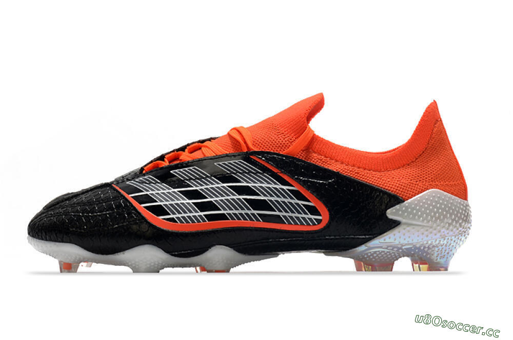 Men's Adidas Predator Archive Limited Edition FG Firm Ground Low-Tops Football Boots - Black/White/Red 0
